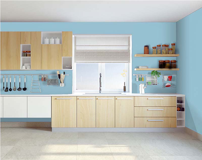 Tại sao nên sử dụng Sơn Covax nội thất thay ốp lát nhà bếp?